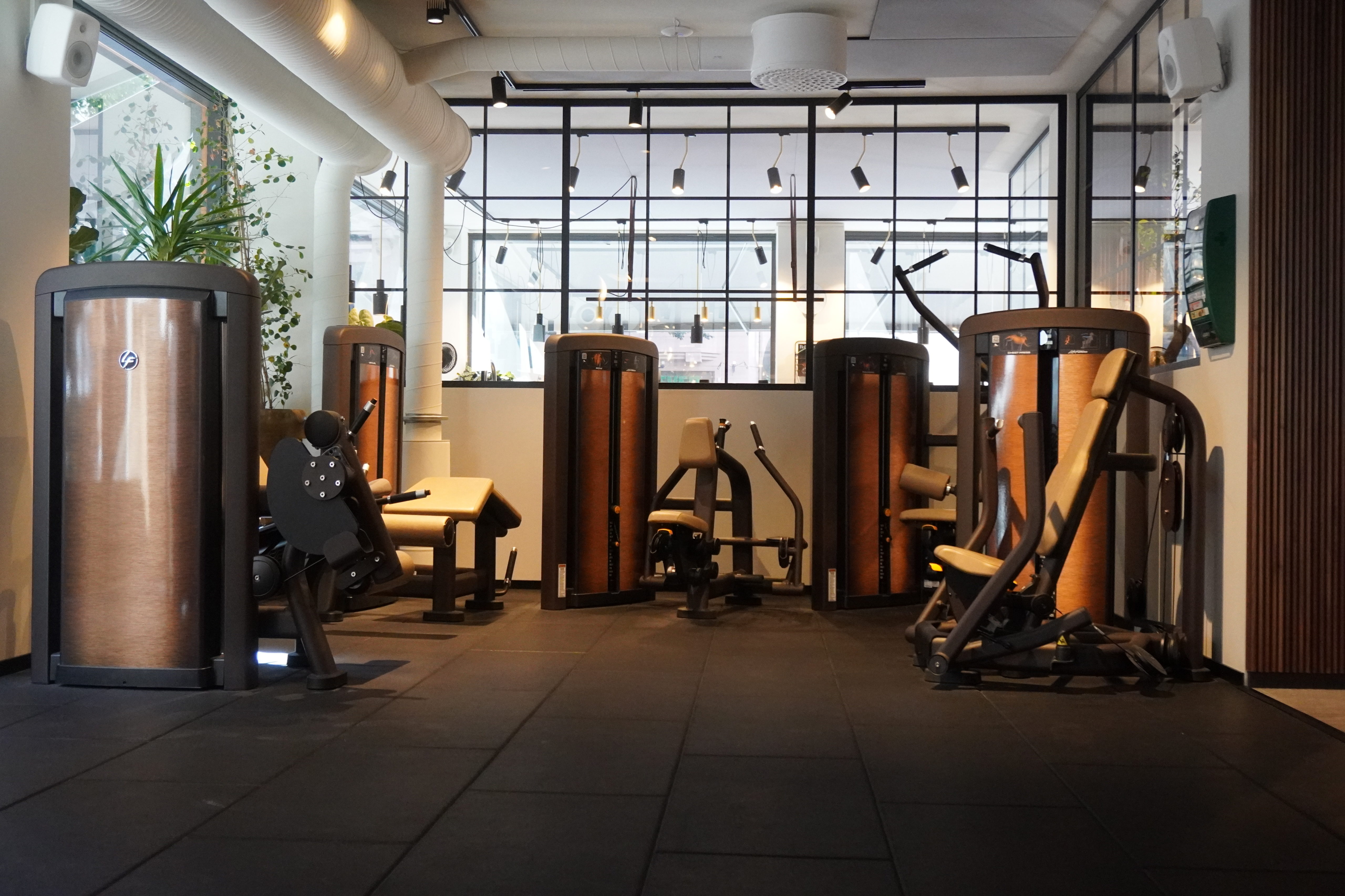 Metropolis Health Club, gymmet med utrustning från LIfe Fitness och Insignia Series.