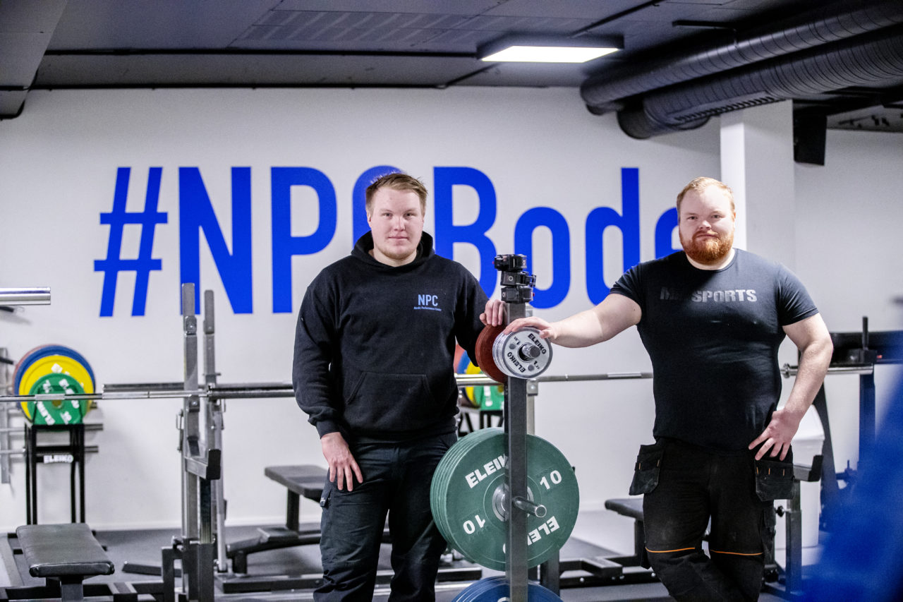 Bröderna Christian och Jesper Naarttijärvi , grundare och ägare av Nordic Performance Gym