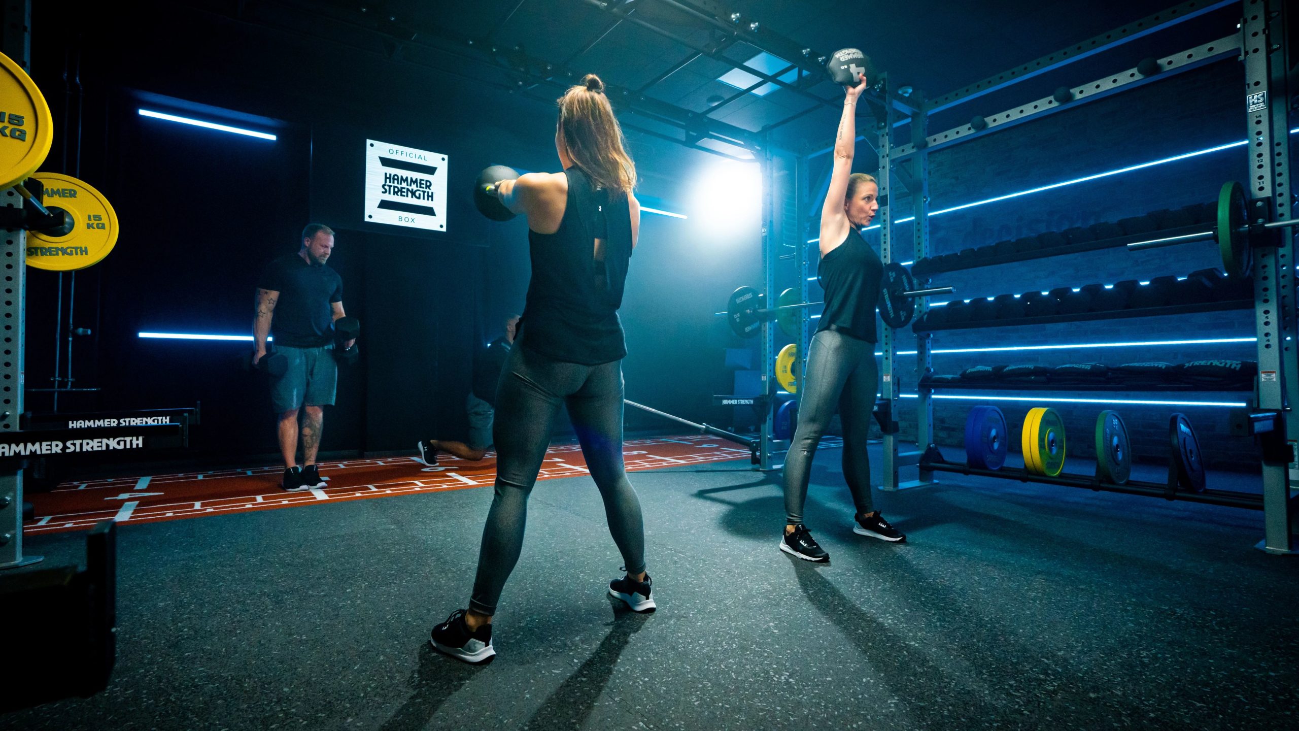 Hammer Strength Box kommer med färdiga programmeringar