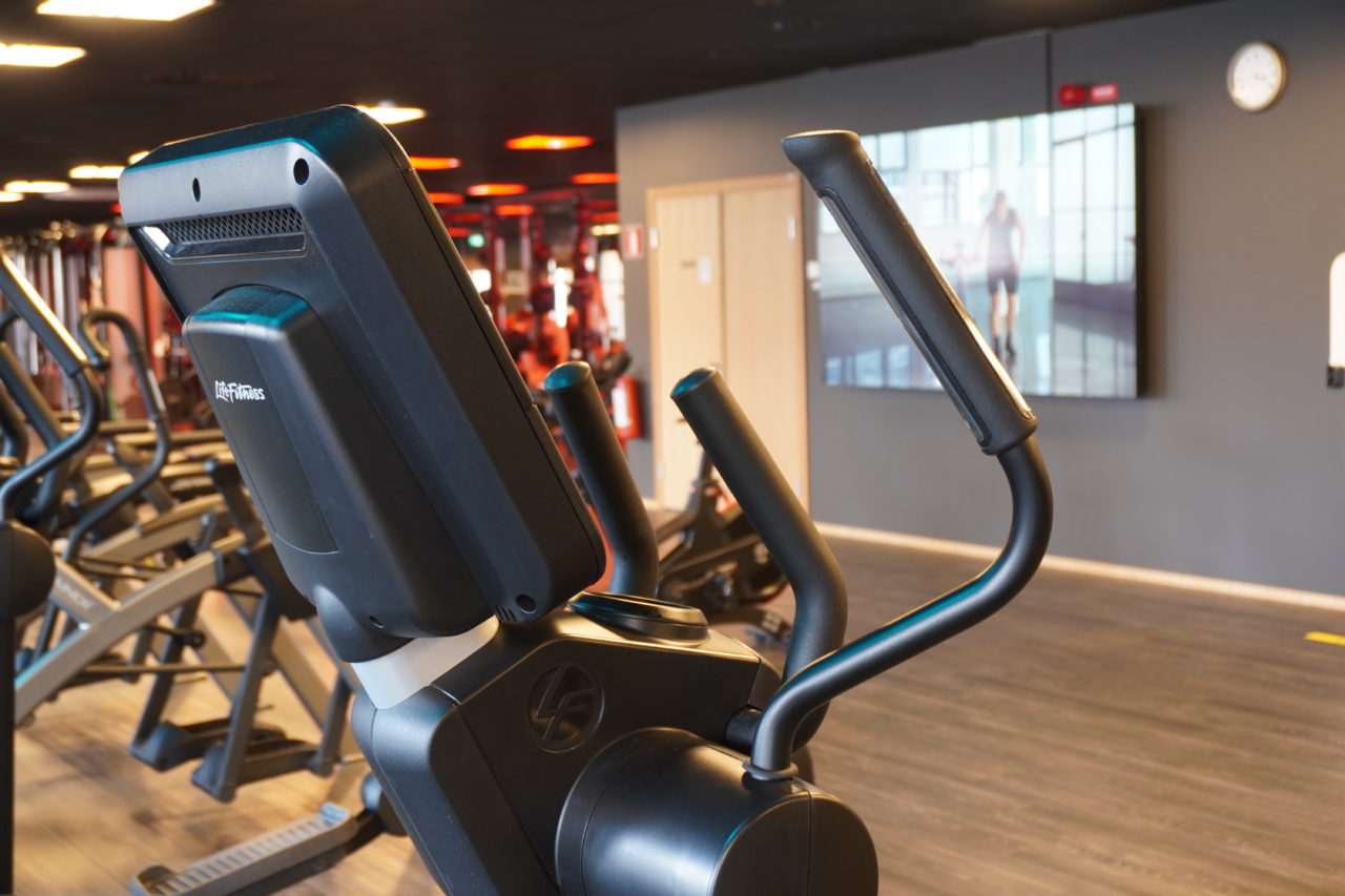 Life Fitness, konditionsutrustning på Nordic Wellness Öster Mälarstrand