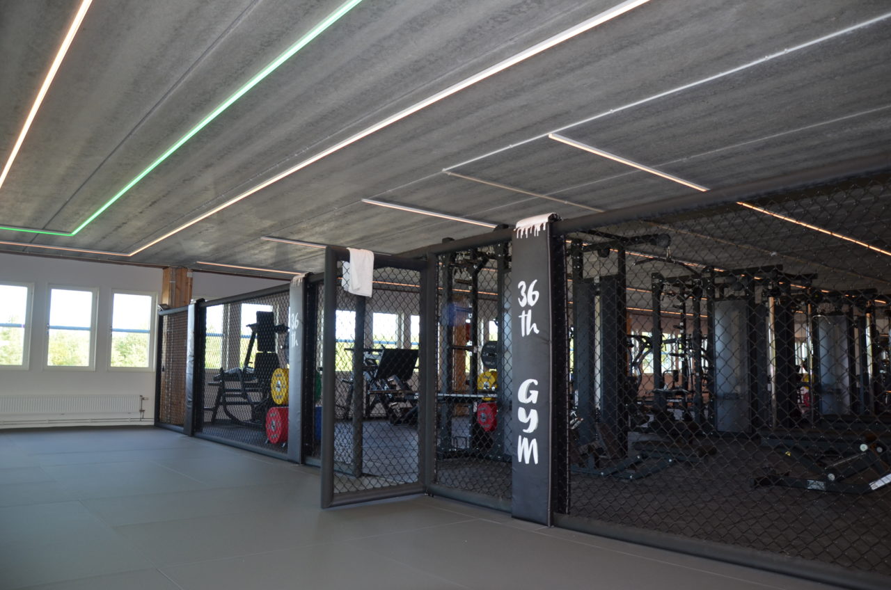 36th Gym i Enköping har utrustning från Hammer Strength och Life Fitness