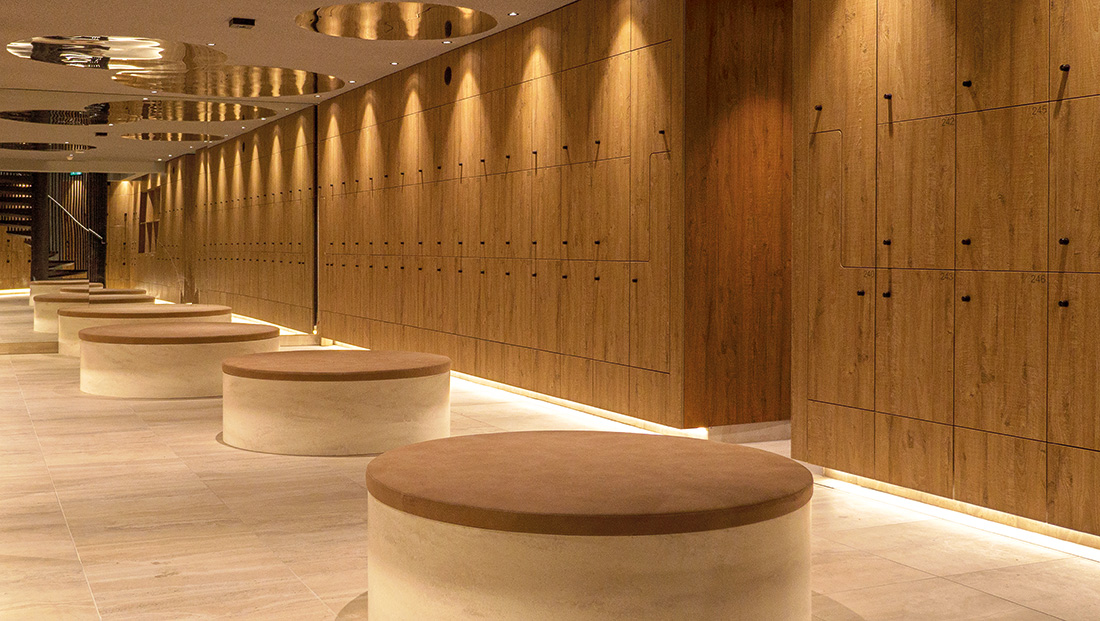 Sportcity med inredning från Fit Interiors