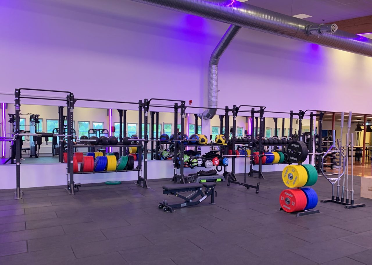 36th Gym i Enköping har utrustning från Hammer Strength och Life Fitness