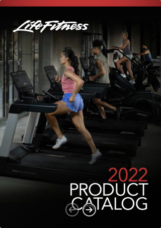 Katalogframsida Life Fitness 2022