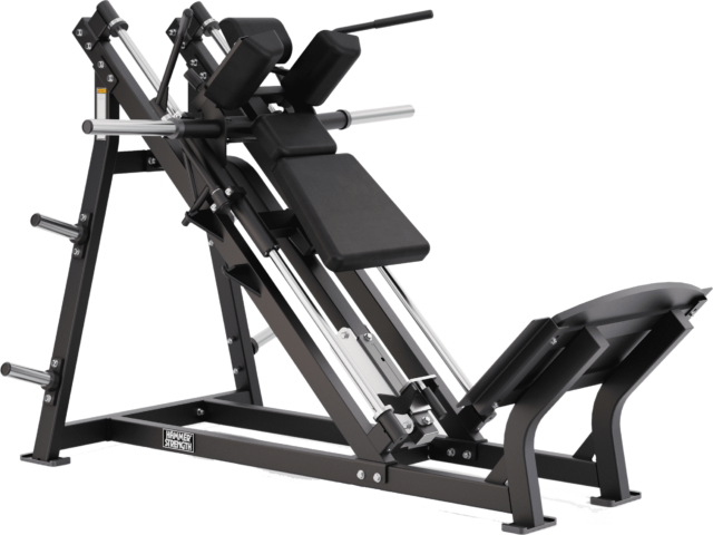 Hammer Strength Plate-loaded Hack Squat