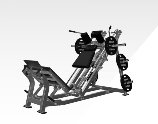 Plate Loaded Hack Squat