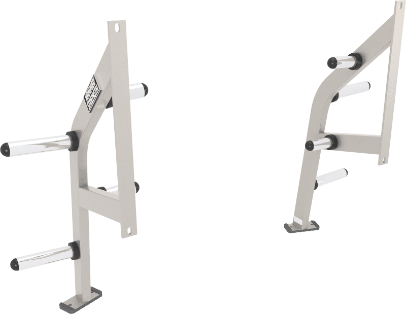 Hammer Strength Olympic Bench Weight Storage