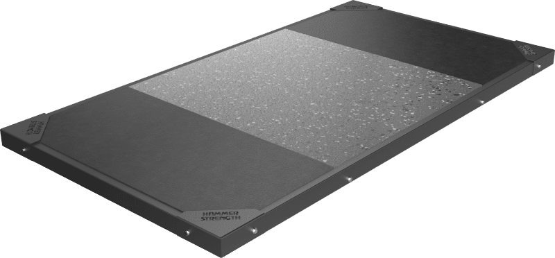 4FT RUBBER PLATFORM, RACK CENTER