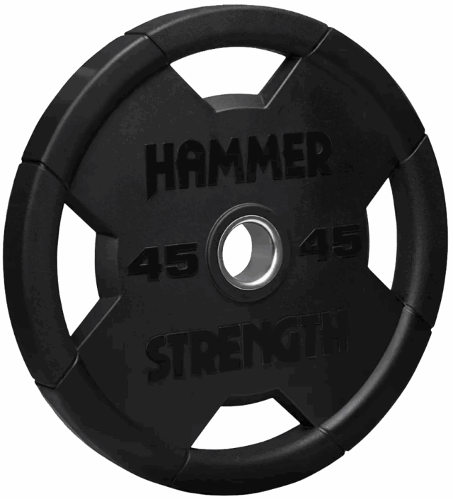 Round Rubber Olympic Plates